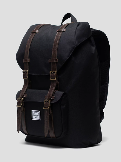 Herschel Little America Mid-Volume Backpack black/chicory coffee