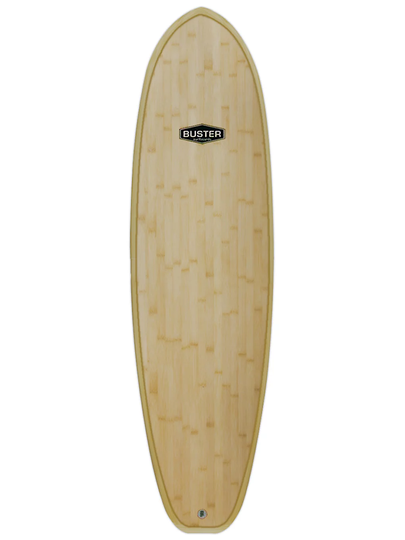 Buster 6'4 Wombat Wood Bamboo wood