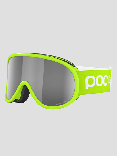 POC Pocito Retina Fluorescent Yellow Goggle green/clarity pocito