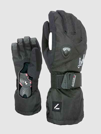 Level Butterfly Gloves black