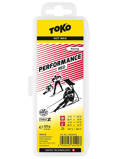 Toko Performance red 120g Wax red