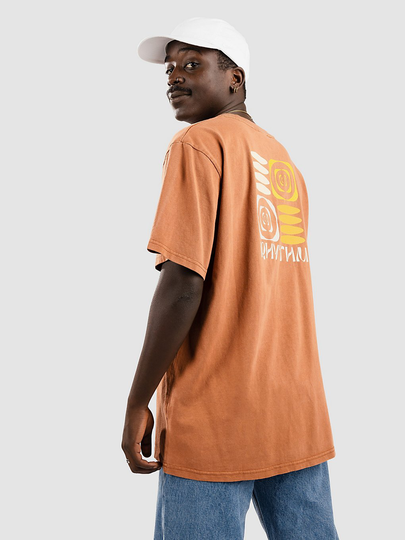 Rhythm Notch T-Shirt baked clay