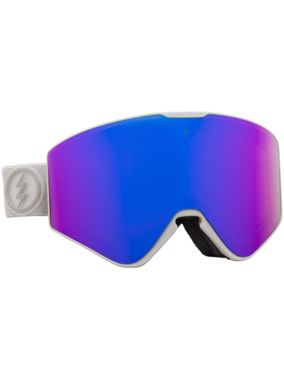 Electric Kleveland II Matte Grey Goggle purple chrome+yellow