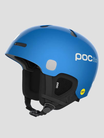 POC Pocito Auric Cut MIPS Helmet fluorescent blue