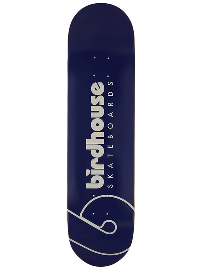 Birdhouse Team Logo 8" Skateboard Deck blue