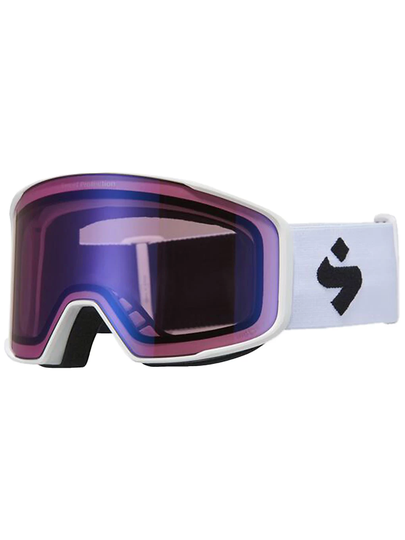 Sweet Protection Boondock RIG Reflect Satin White/White Goggle rig aquamarine