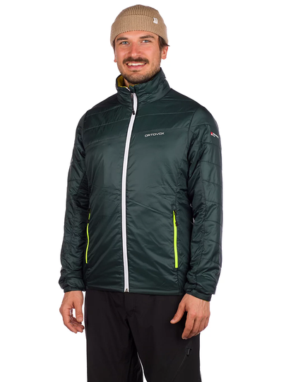 Ortovox Swisswool Piz Boval Insulator Jacket green pine