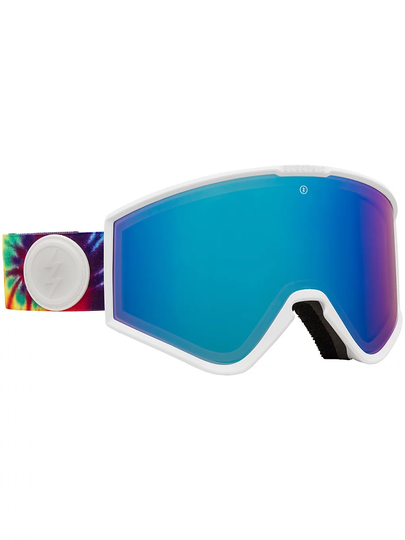 Electric Kleveland.S Tie Dye Goggle blue chrome