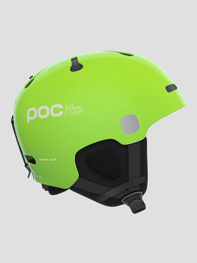 POC Pocito Auric Cut MIPS Helmet fluorescent yellow/green