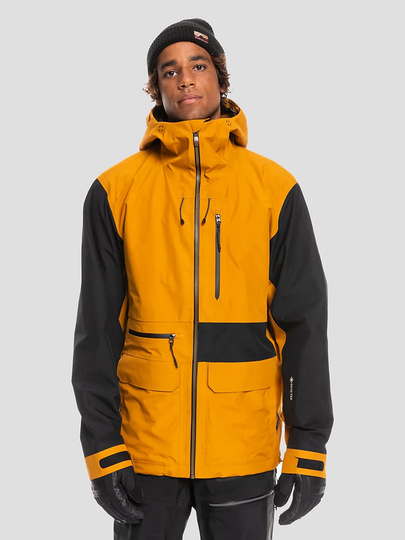 Quiksilver Highline Pro S Carlson Gore-Tex Jacket buckthorn brown