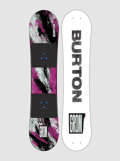 Burton Grom 110 2023 Snowboard purple/teal