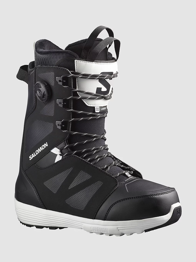 Salomon Launch Lace SJ BOA 2023 Snowboard Boots black/black/white