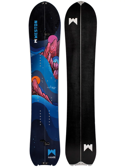 Weston Eclipse Artist Series 150 Splitboard blue