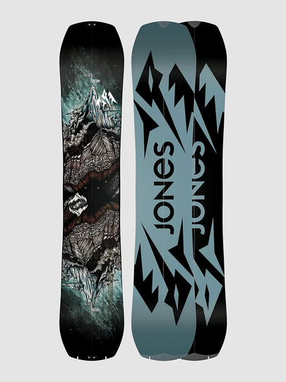 Jones Snowboards Mountain Twin 160 2023 Splitboard black