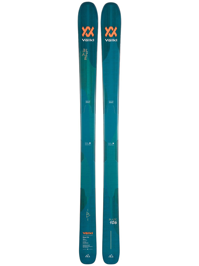 Völkl Blaze 106mm Flat 172 Touring Skis blue