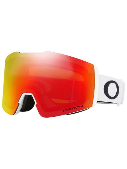 Oakley Fall Line XM White Goggle prizm snow torch iridium