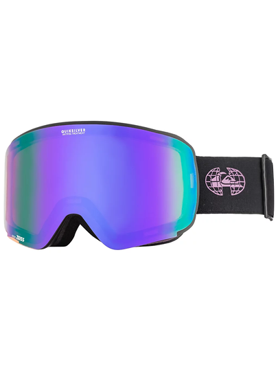 Quiksilver Switchback Asweetin Tru Blk(+Bonus Lens) Goggle sonar ml purple+yellow