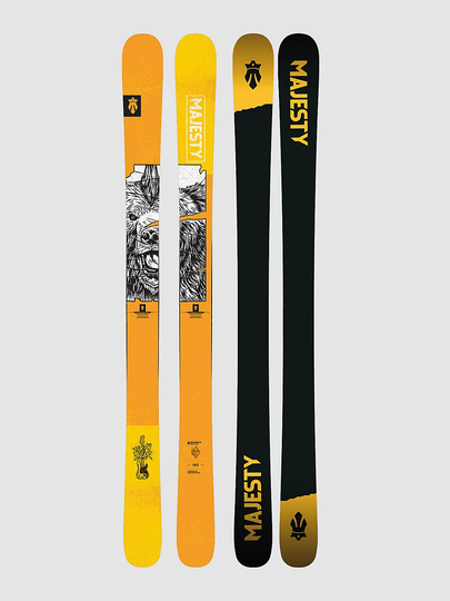 Majesty Dirty Bear XL 105mm 180 2023 Skis yellow