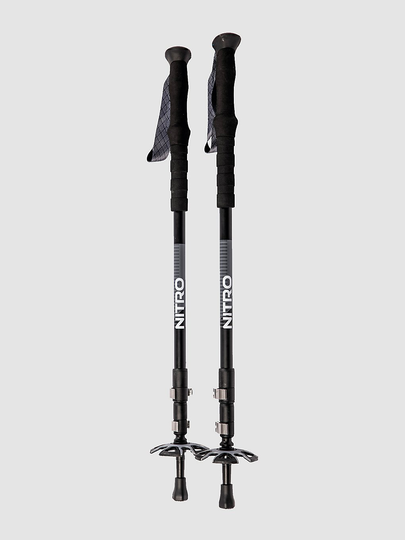 Nitro Telescoping Telescopic Poles black/grey