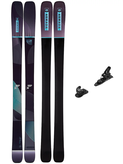 Armada Reliance 92mm Ti 180 + N Warden 11 Ski Set uni