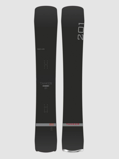 Rad Air Tanker Team 201 Snowboard black matt/dull