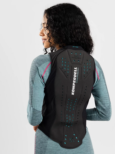 Komperdell Super Eco Air Vest Back Protector black/mint