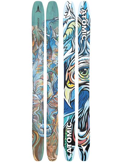 Atomic Bent Chetler 120mm 192 Skis multicolor