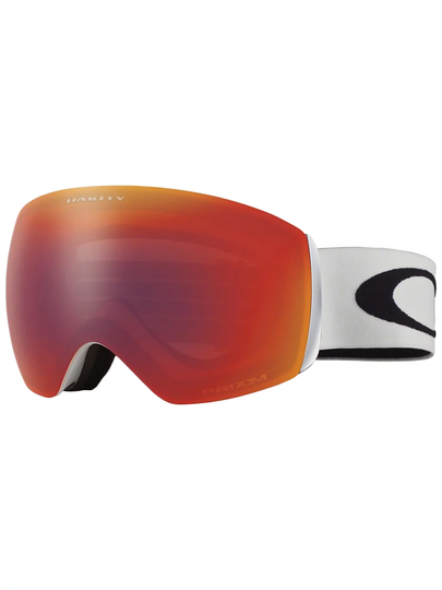 Oakley Flight Deck XM matte white Goggle prizm torch iridium