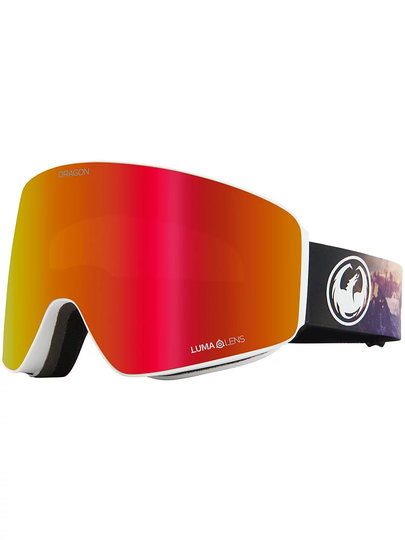 Dragon PXV Sierra (+Bonus Lens) Goggle red ion + rose
