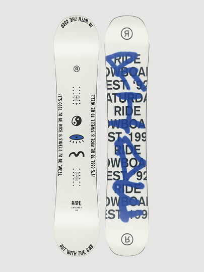 Ride Saturday 142 2023 Snowboard design