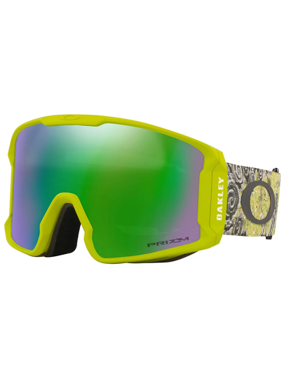 Oakley Line Miner L Kazu Sig Green Floral Goggle prizm snow jade