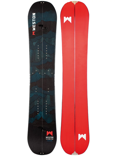 Weston Range 161 Splitboard black