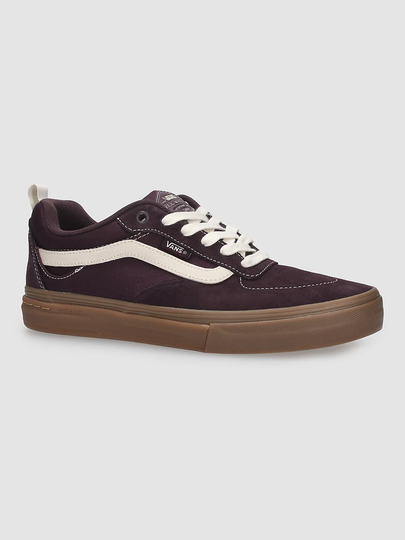 Vans Kyle Walker Skate Shoes suede gum wine