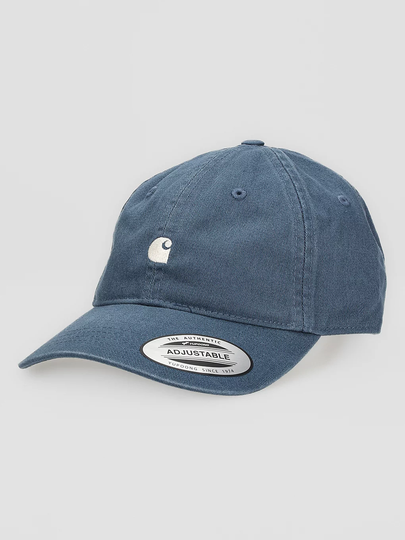 Carhartt WIP Madison Logo Cap storm blue/wax