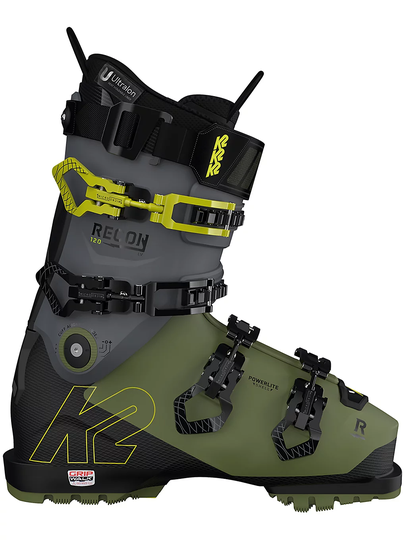 K2 Recon 120 LV Gripwalk Ski Boots green/black