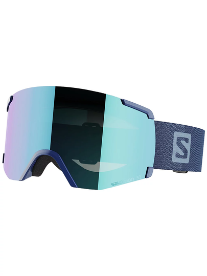 Salomon S/View Bold Blue Goggle uni mid blue