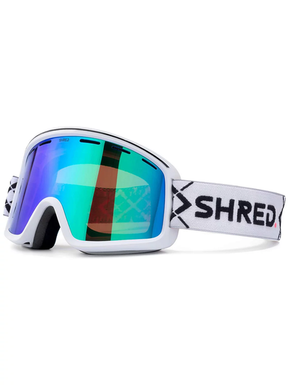Shred Monocle Bigshow White Goggle cbl plasma mirror
