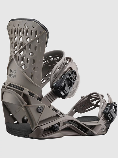 Salomon Highlander 2022 Snowboard Bindings brown