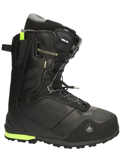 Nitro Incline TLS 2022 Snowboard Boots black/lime