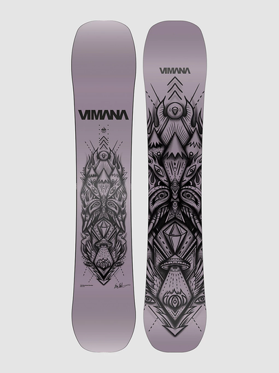 Vimana The Ennitime All Mountain 149 2023 Snowboard purple dust