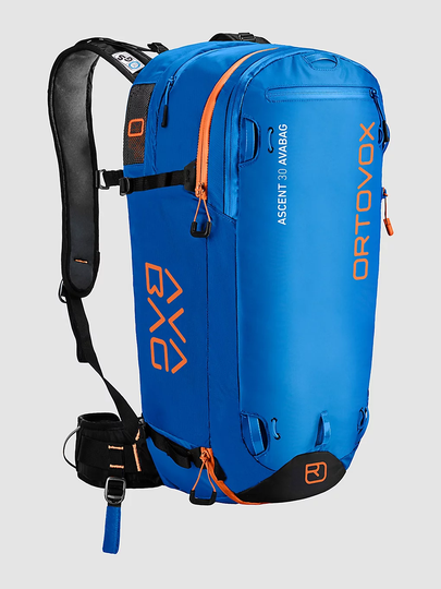 Ortovox Ascent 30L Avabag Kit Backpack safety blue